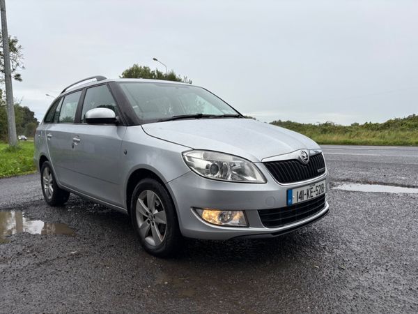 Skoda Fabia Estate, Diesel, 2014, Silver