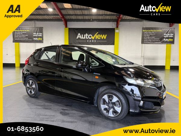 Honda Jazz Hatchback, Petrol Hybrid, 2019, Black