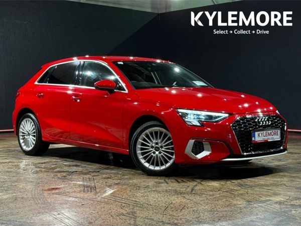 Audi A3 Hatchback, Petrol, 2022, Red