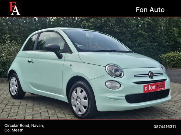 Fiat 500 Hatchback, Petrol, 2015, Green