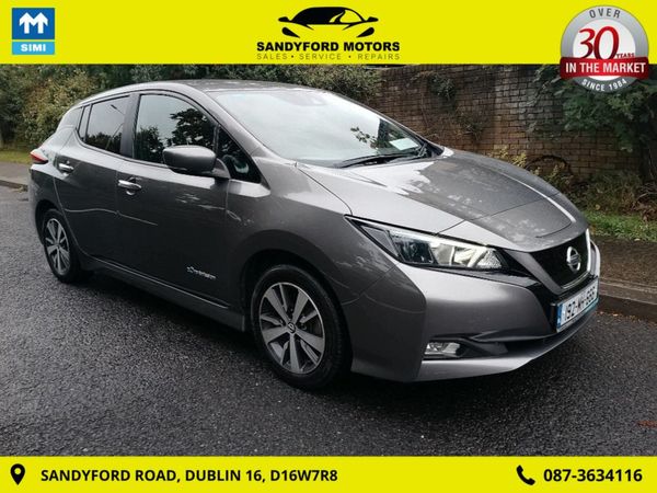 Nissan Leaf Hatchback, Electric, 2019, Grey