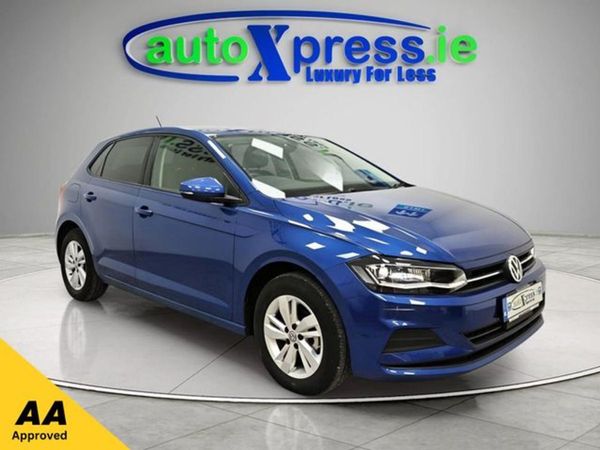 Volkswagen Polo Hatchback, Petrol, 2020, Blue