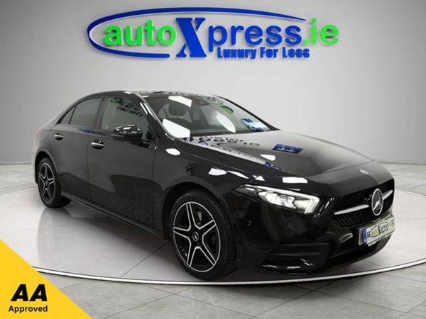 Mercedes-Benz A-Class Saloon, Hybrid, 2022, Black