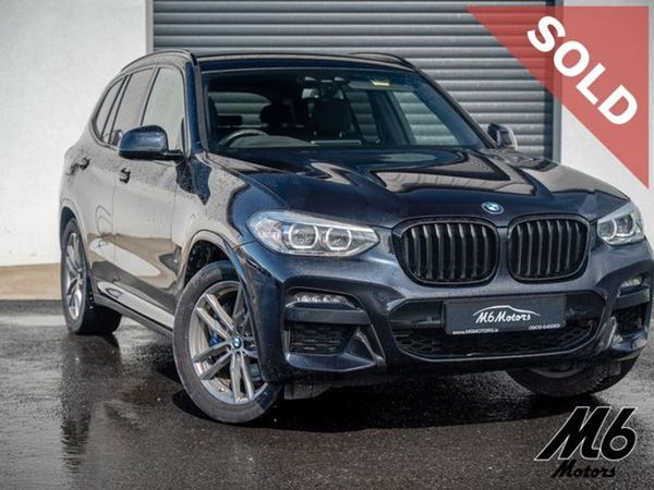 BMW X3 Estate, Hybrid, 2021, Black