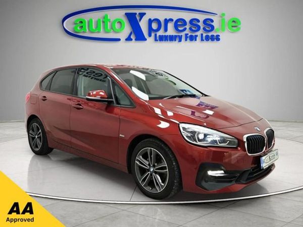 BMW 2-Series MPV, Diesel, 2018, Burgundy