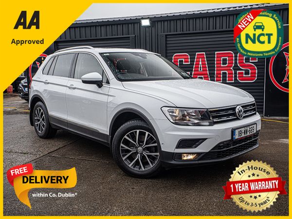 Volkswagen Tiguan SUV, Diesel, 2018, White