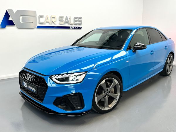 Audi A4 Saloon, Diesel, 2020, Blue