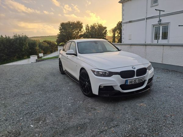 BMW 3-Series Saloon, Diesel, 2014, White