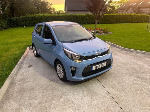 Kia Picanto Hatchback, Petrol, 2018, Blue