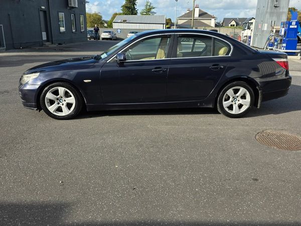 BMW 5-Series Saloon, Diesel, 2007, Blue