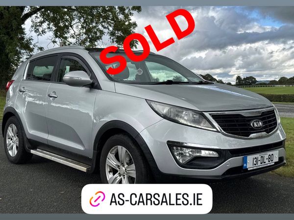 Kia Sportage SUV, Diesel, 2013, Silver