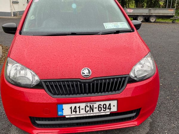 Skoda Citigo Hatchback, Petrol, 2014, Red