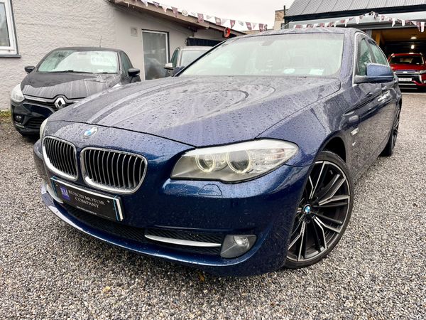 BMW 5-Series Saloon, Diesel, 2013, Blue
