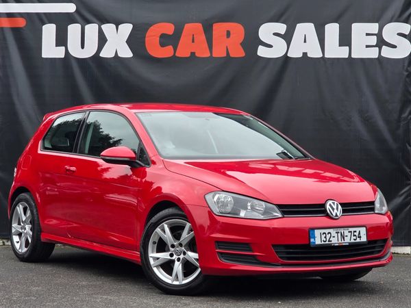 Volkswagen Golf Hatchback, Petrol, 2013, Red