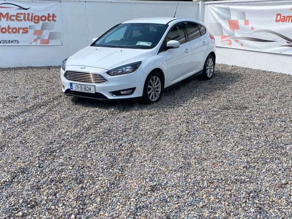 Ford Focus Hatchback, Diesel, 2017, White