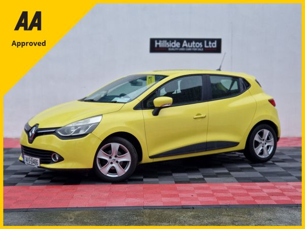 Renault Clio Hatchback, Petrol, 2014, Yellow