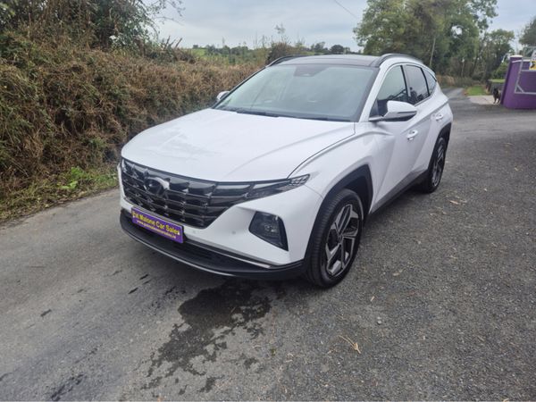 Hyundai Tucson Estate, Petrol Hybrid, 2022, White
