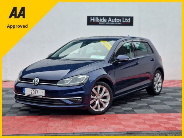 Volkswagen Golf Hatchback, Petrol, 2017, Blue