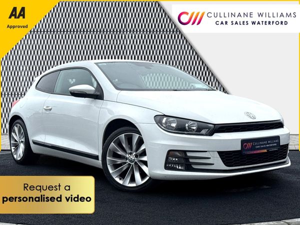 Volkswagen Scirocco Coupe, Petrol, 2015, White