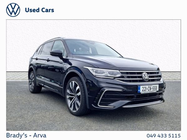 Volkswagen Tiguan Allspace SUV, Diesel, 2022, Black