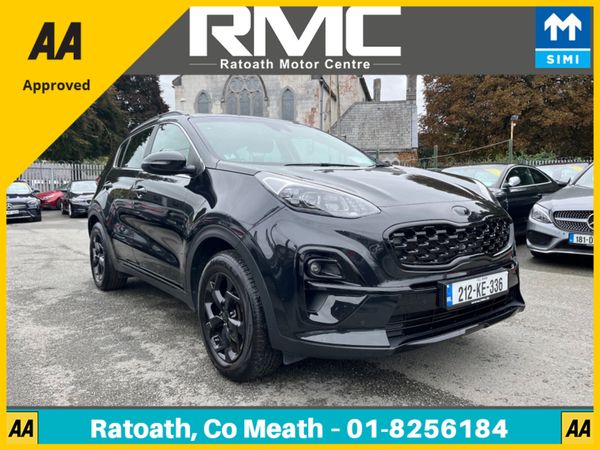 Kia Sportage SUV, Diesel Hybrid, 2021, Black