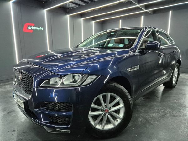 Jaguar F-Pace SUV, Diesel, 2016, Blue