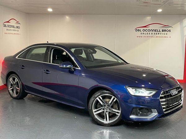 Audi A4 Saloon, Diesel, 2021, Blue