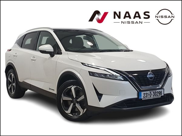 Nissan Qashqai MPV, Petrol Hybrid, 2023, White