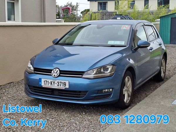 Volkswagen Golf Hatchback, Petrol, 2017, Blue