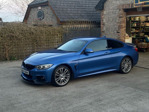 BMW 4-Series Coupe, Diesel, 2014, Blue
