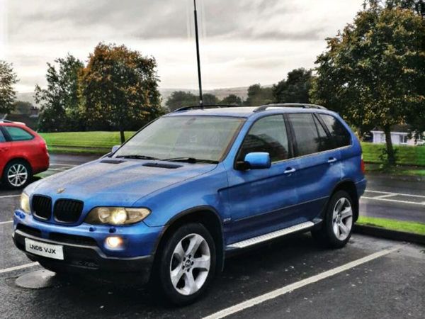 BMW X5 SUV, Diesel, 2005, Blue