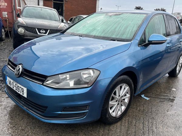 Volkswagen Golf Hatchback, Petrol, 2014, Blue