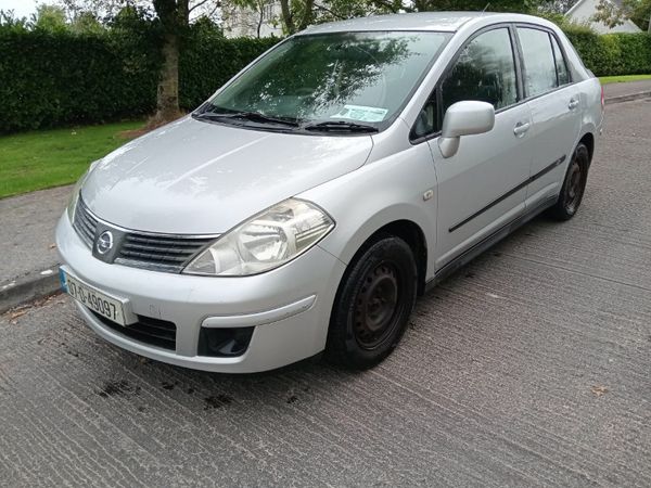 Nissan Tiida Saloon, Petrol, 2007, Silver