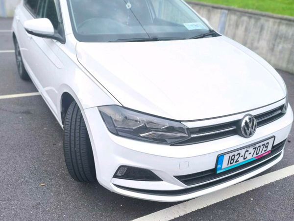Volkswagen Polo Hatchback, Petrol, 2018, White