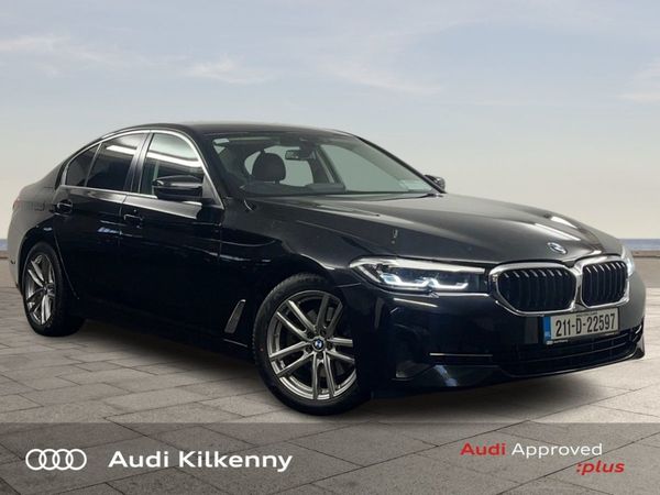 BMW 5-Series Saloon, Diesel, 2021, Black