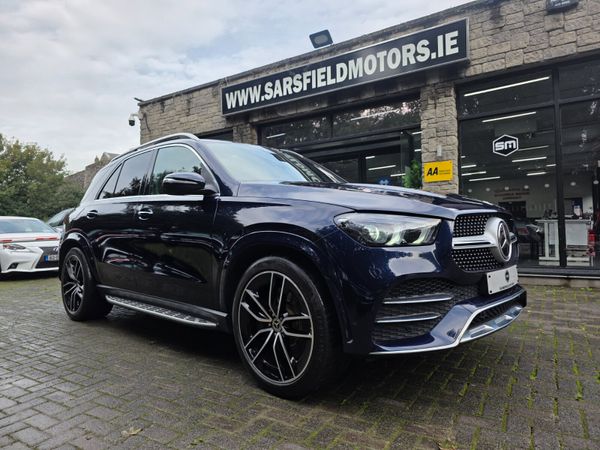 Mercedes-Benz GLE SUV, Diesel Hybrid, 2022, Blue