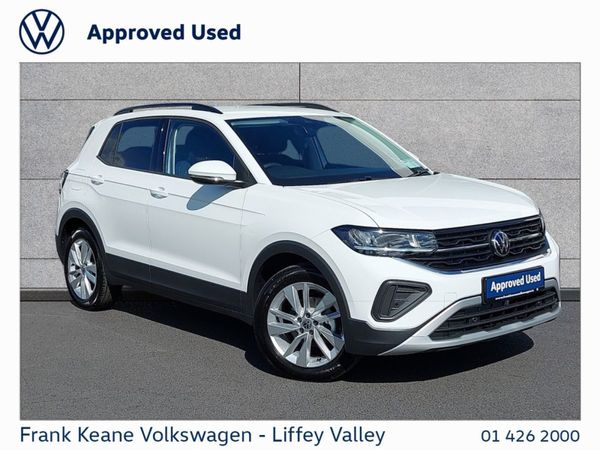 Volkswagen T-Cross Hatchback, Petrol, 2025, White