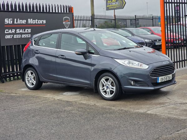 Ford Fiesta Hatchback, Petrol, 2013, Blue