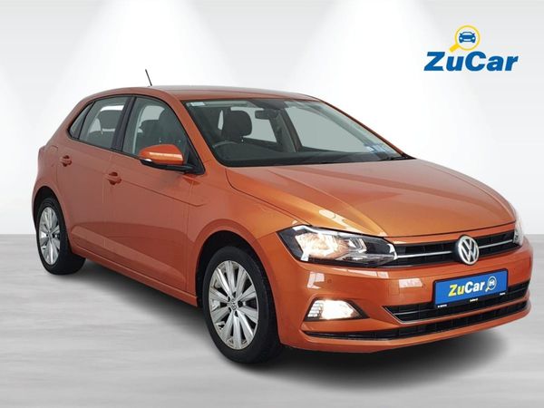 Volkswagen Polo Hatchback, Petrol, 2018, Orange