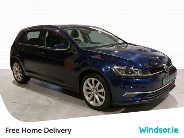 Volkswagen Golf Hatchback, Petrol, 2019, Navy