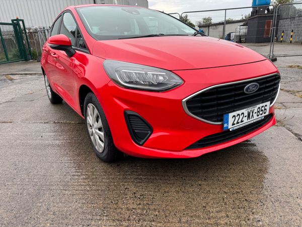 Ford Fiesta Hatchback, Petrol, 2022, Red