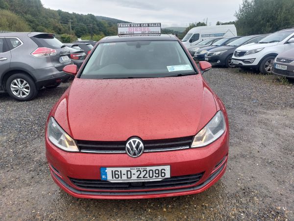 Volkswagen Golf Estate, Diesel, 2016, Red