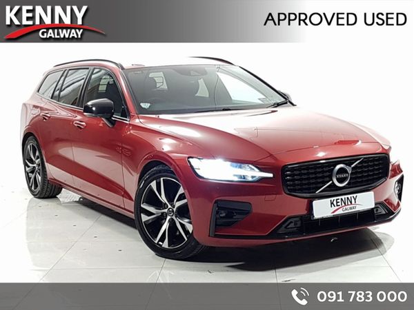 Volvo V60 Estate, Petrol, 2019, Red