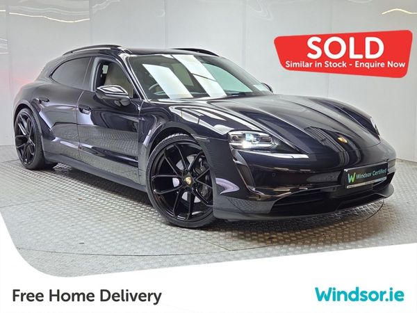 Porsche Taycan Estate, Electric, 2023, Black