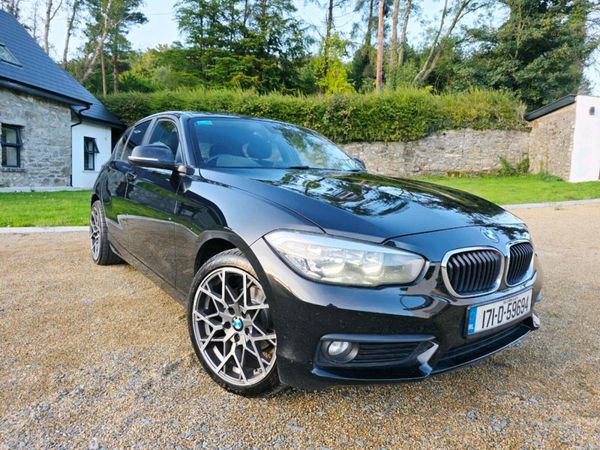 BMW 1-Series Hatchback, Diesel, 2017, Black