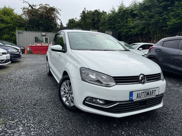 Volkswagen Polo Hatchback, Petrol, 2014, White