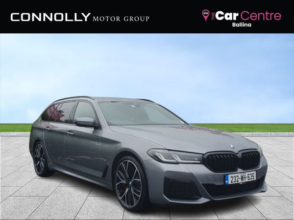 BMW 5-Series Estate, Diesel, 2023, Grey