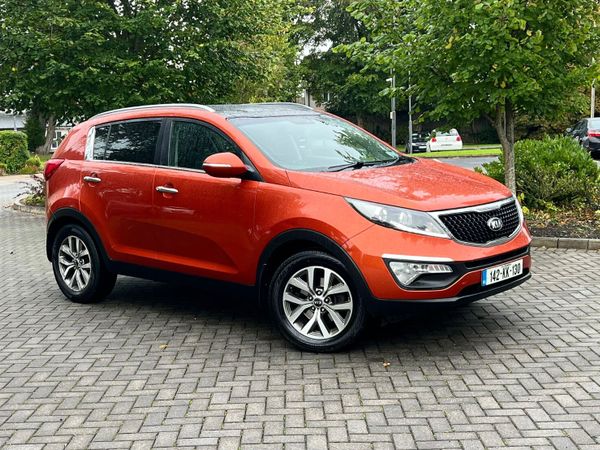 Kia Sportage SUV, Diesel, 2014, Orange