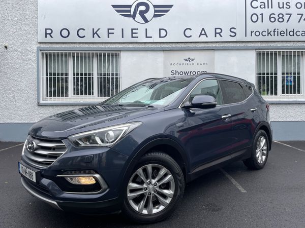 Hyundai Santa Fe SUV, Diesel, 2017, Blue