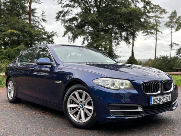 BMW 5-Series Saloon, Diesel, 2016, Blue